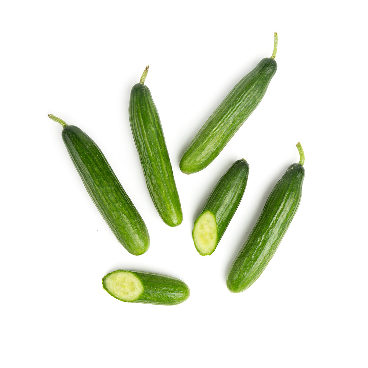 Wholesale BoxNCase Organic Persian Cucumbers 16 OZ- Bulk