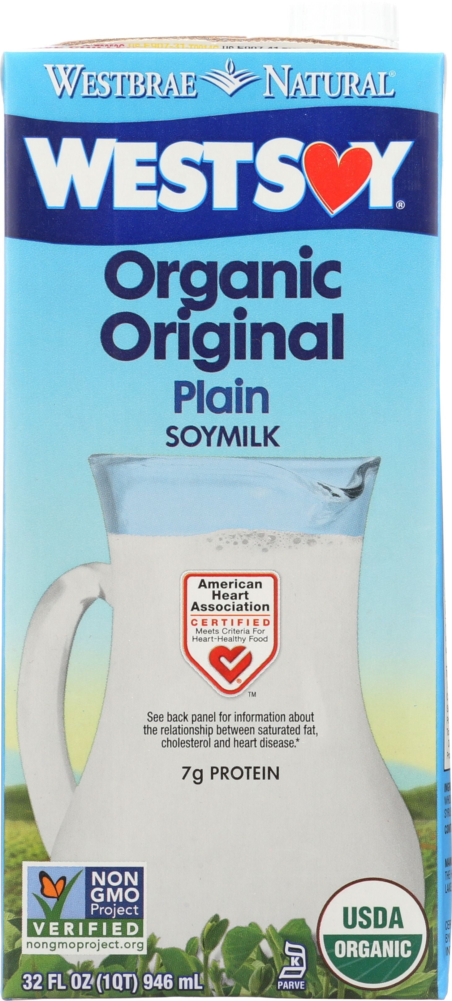 Westsoy Organic Original Plain Soy Milk 32 fl oz