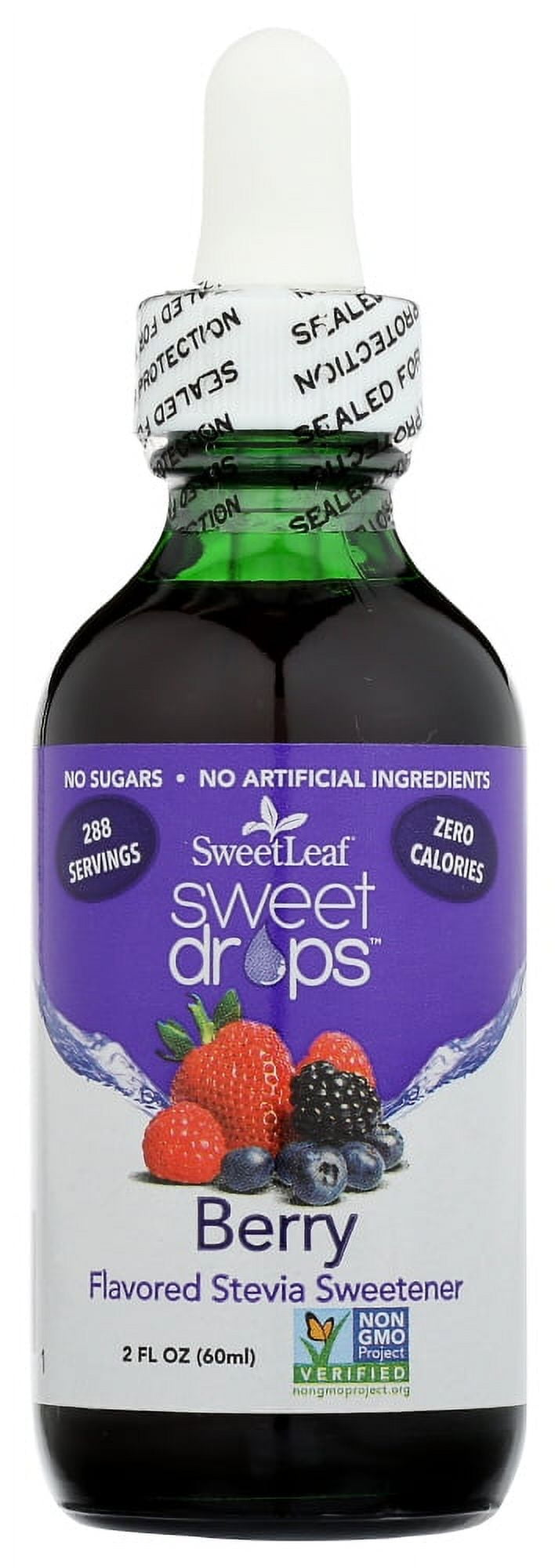 Sweet Leaf Sweet Drops Stevia Liquid Berry 2 Oz