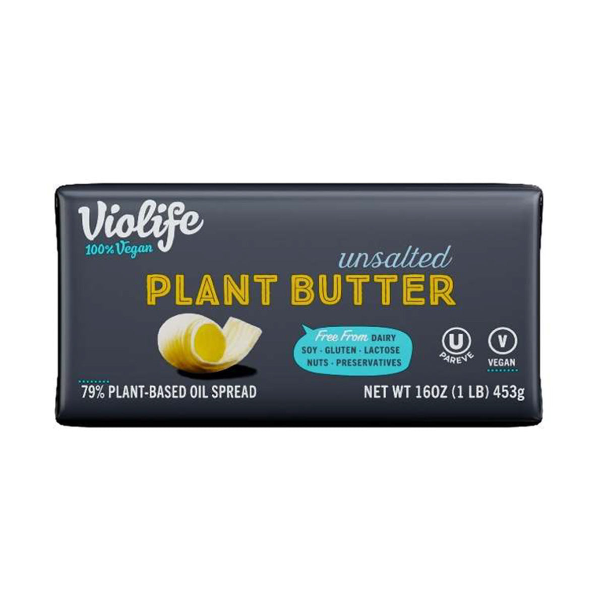 Violife Vegan Unsalted Butter 1 lb Bar