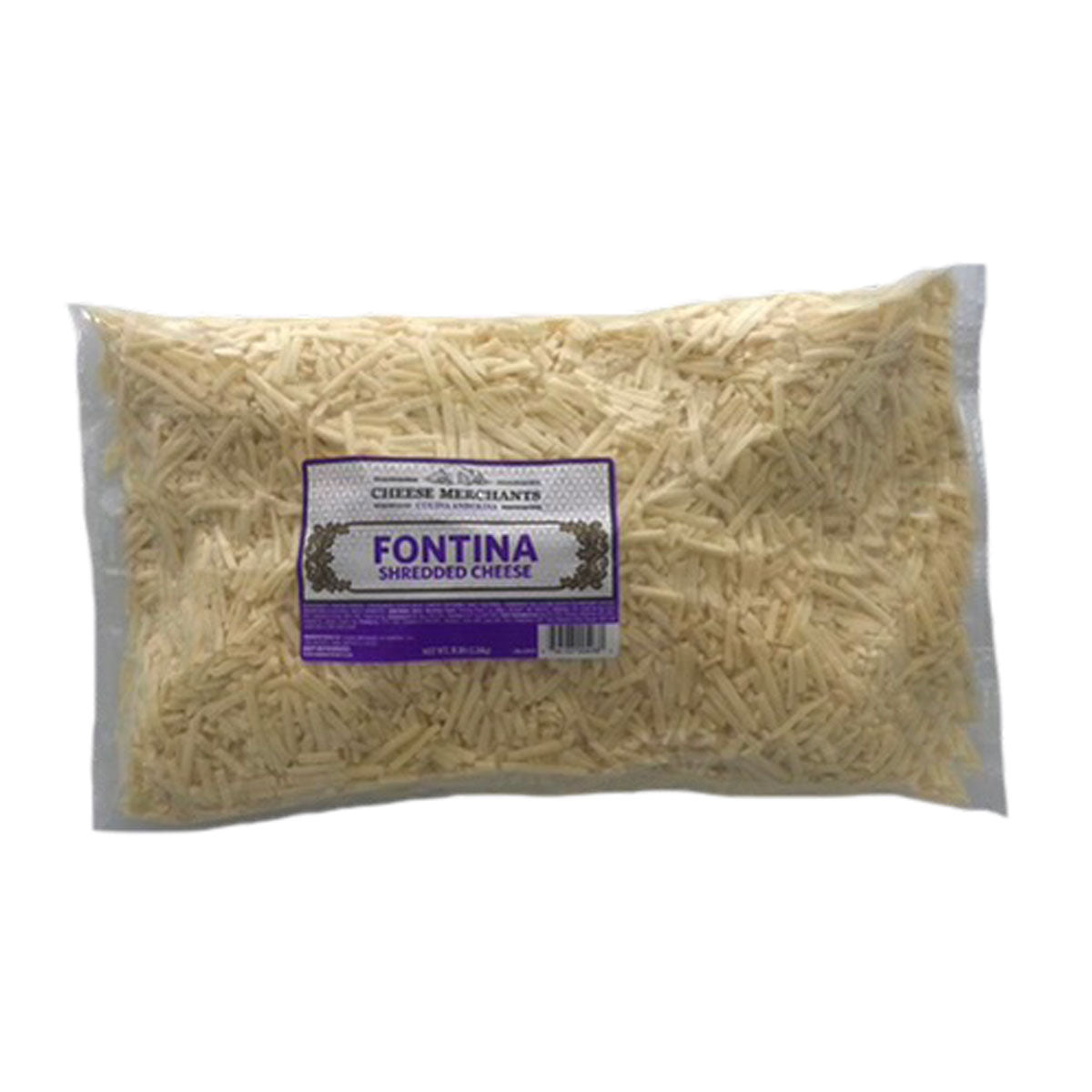 Wholesale Cucina Andolina Shredded Fontina 5 lb Bag- Bulk