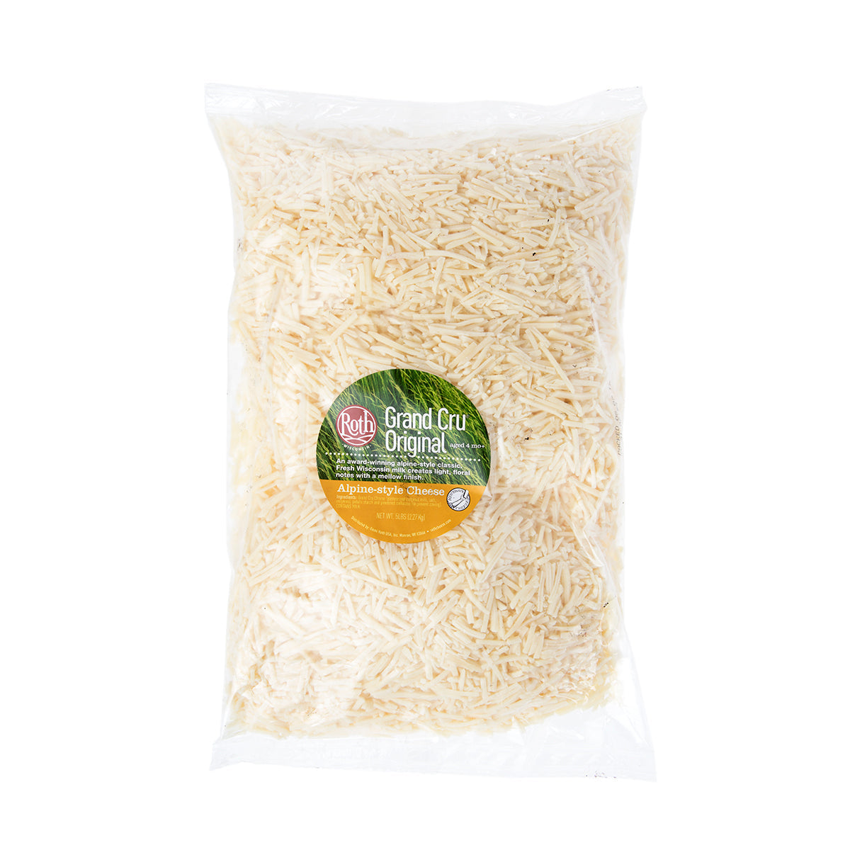 Wholesale Emmi Roth Shredded Gruyere Cheese- Bulk