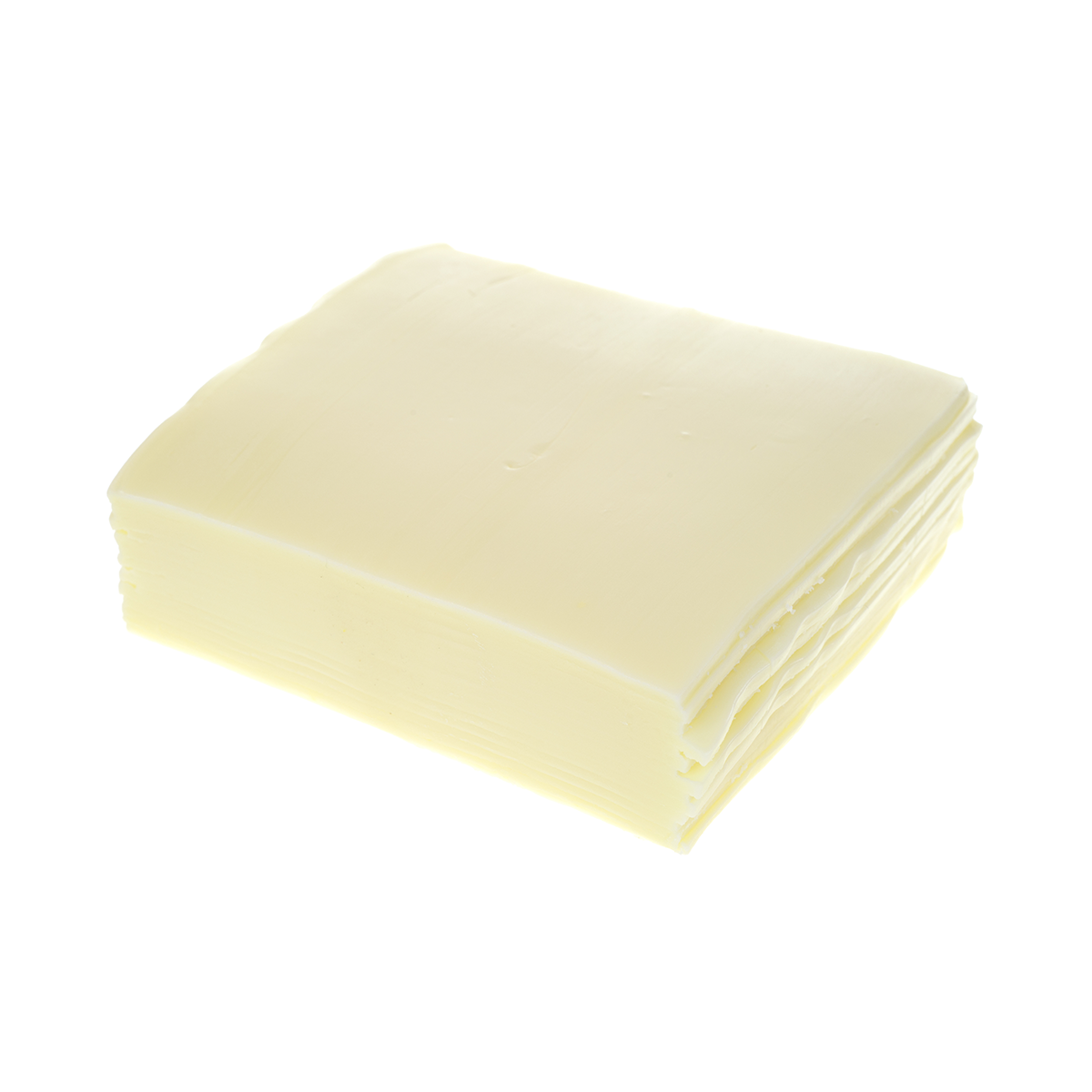 BoxNCase Sliced White American Cheese 120 CT 5 LB