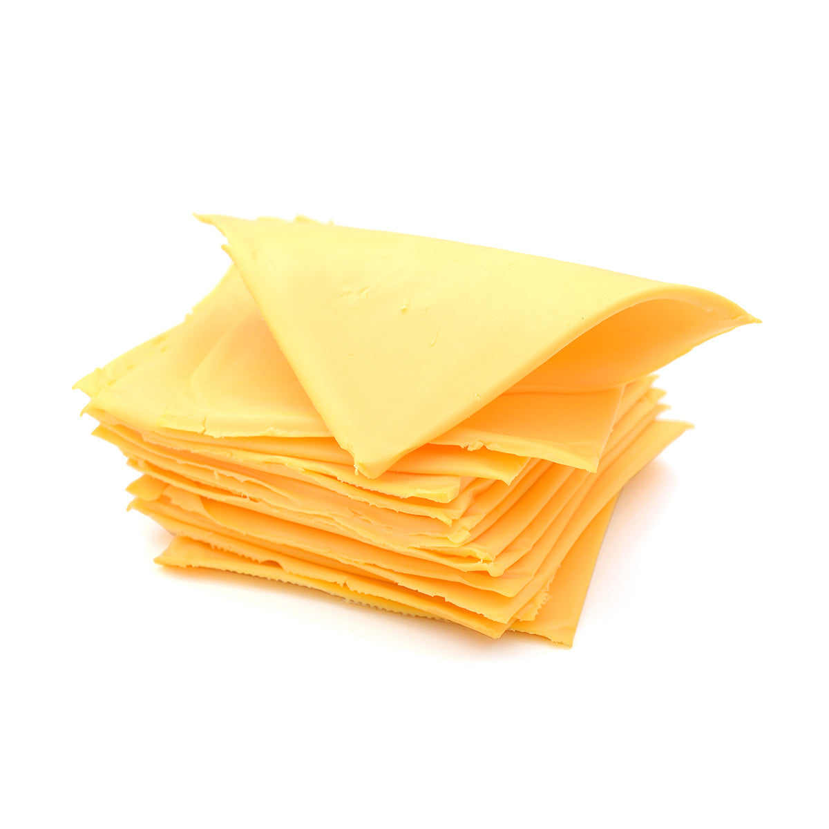 Sliced Yellow American Cheese 120 CT 4 X 5 LB