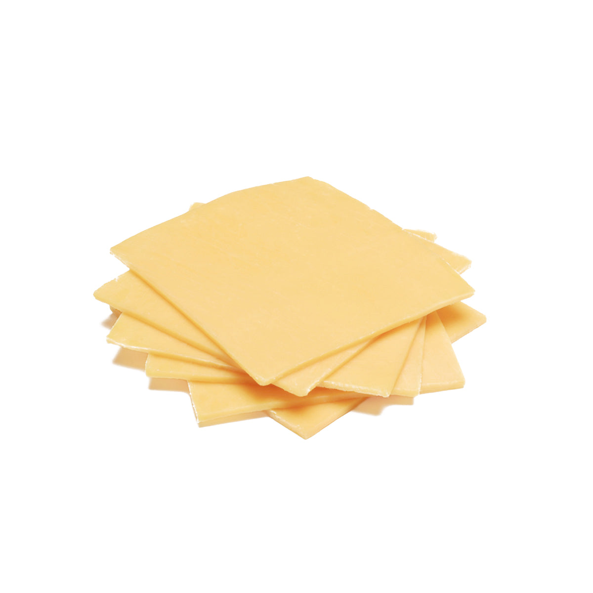 BoxNCase Sliced Yellow Cheddar Cheese 1.5 LB