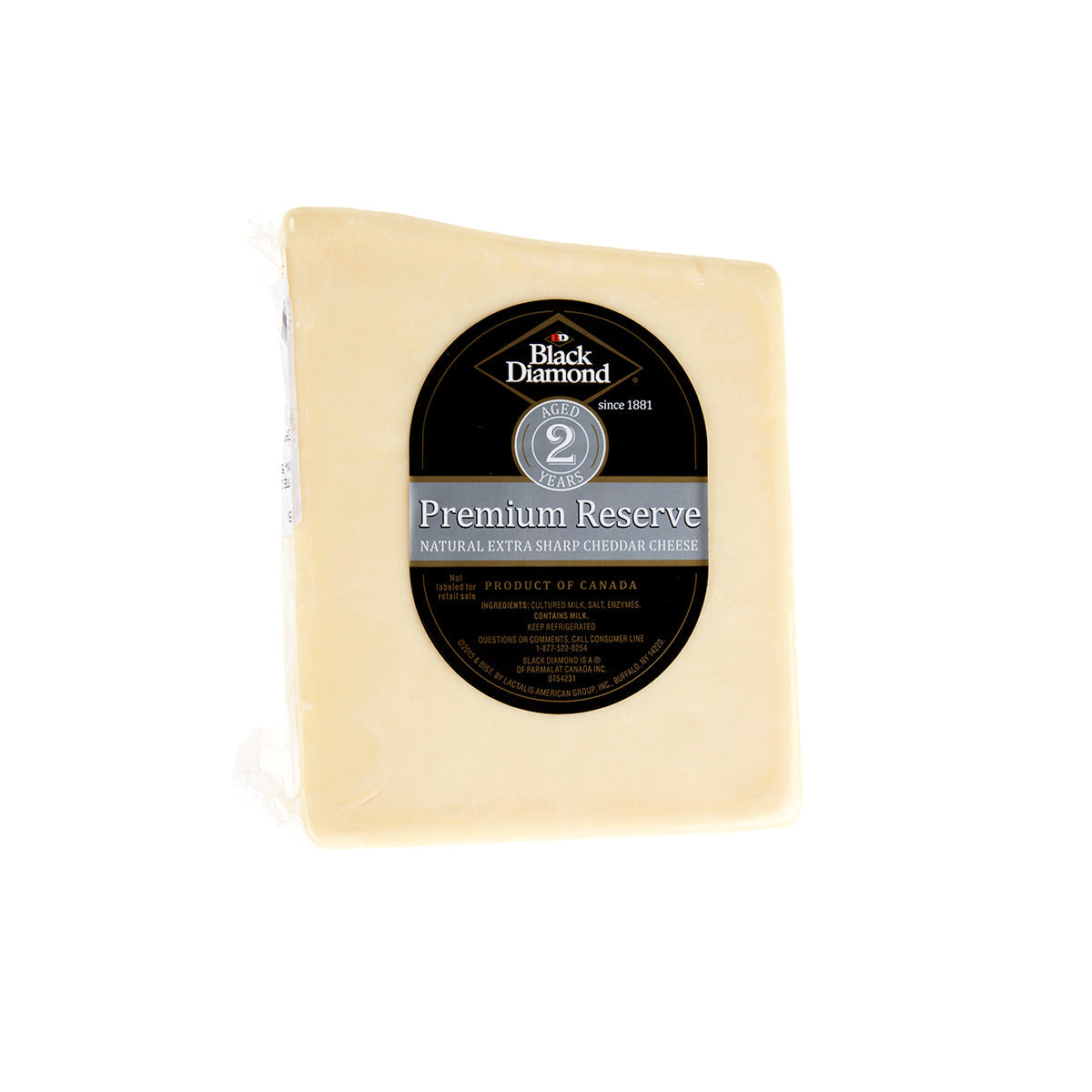 Wholesale Black Diamond 2 Year Aged Waxed Black Cheddar- Bulk