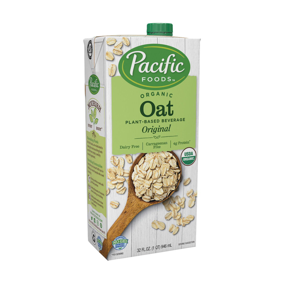 BoxNCase Original Organic Oat Milk 32 Oz Carton