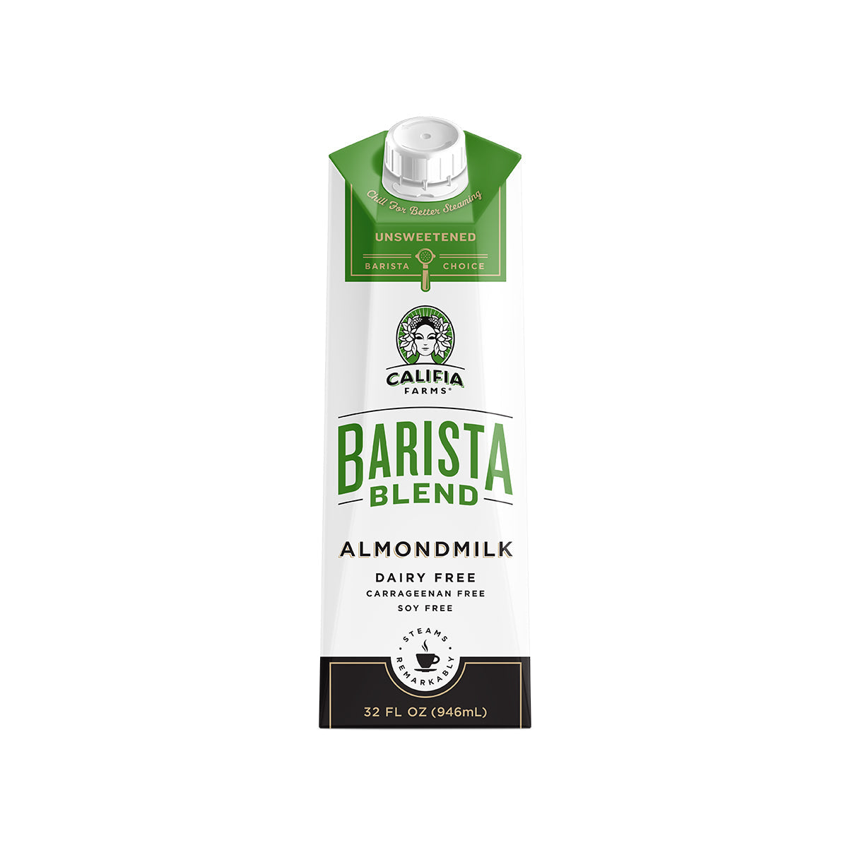 BoxNCase Unsweetened Almond Barista Milk 32 Oz Carton