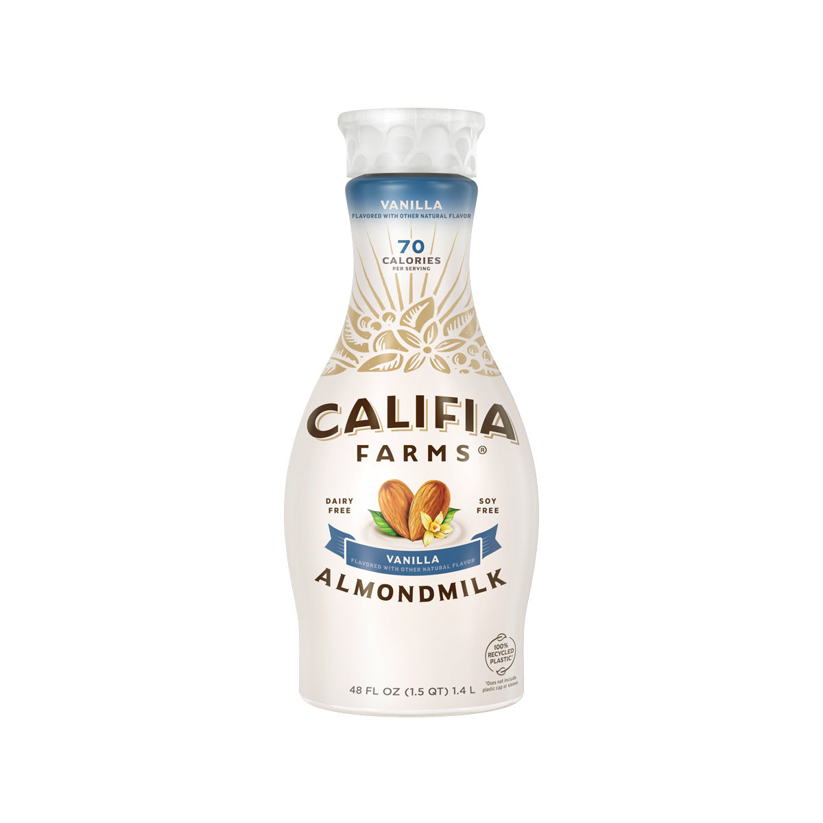 Wholesale Califia Farms Organic Vanilla Almond Milk 48 OZ- Bulk