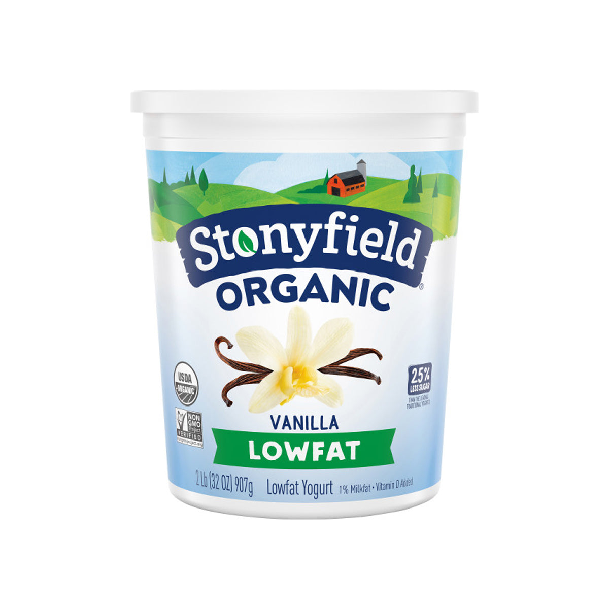 Stonyfield Organic Vanilla Yogurt 32 OZ