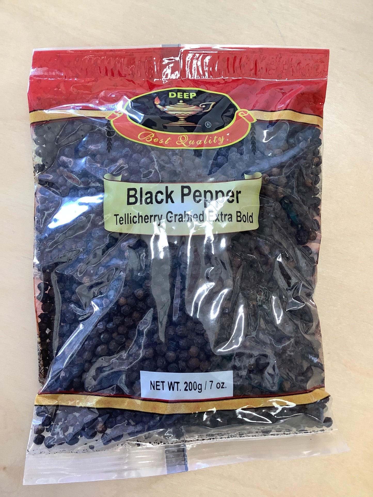 Wholesale Deep Black Pepper 7 oz- Bulk