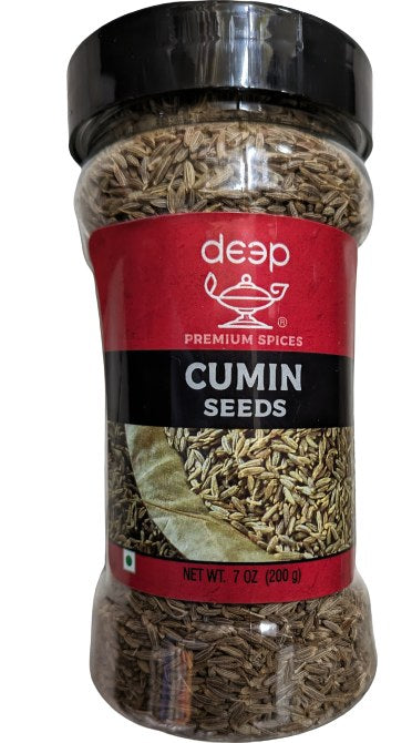 Wholesale Deep Cumin Seeds (Bottle) 7 oz- Bulk