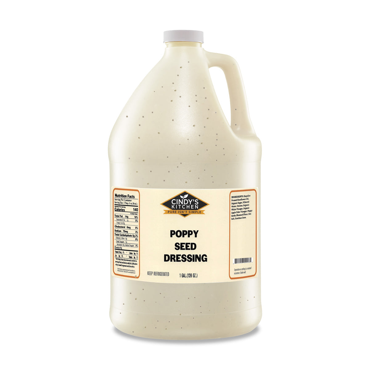 Cindy'S Kitchen Poppy Seed Dressing 1 GAL