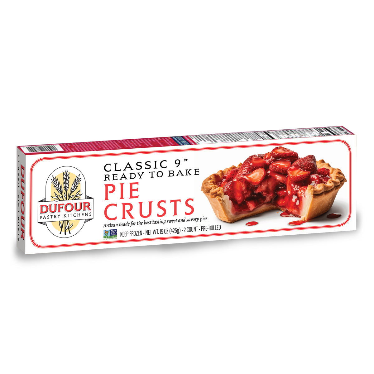 Wholesale Dufour Pastry Kitchens Classic Ready to Bake 9in Pie Crusts 10 CT- Bulk