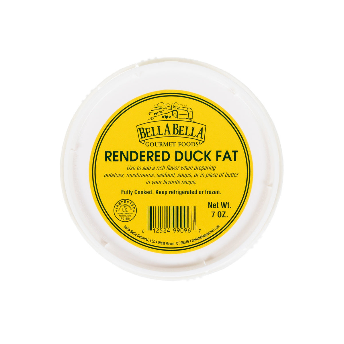 Bella Bella Duck Fat 7 oz Jar
