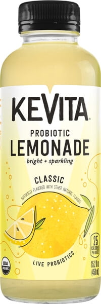 KeVita® Classic Sparkling Probiotic Lemonade 15.2 Fl Oz