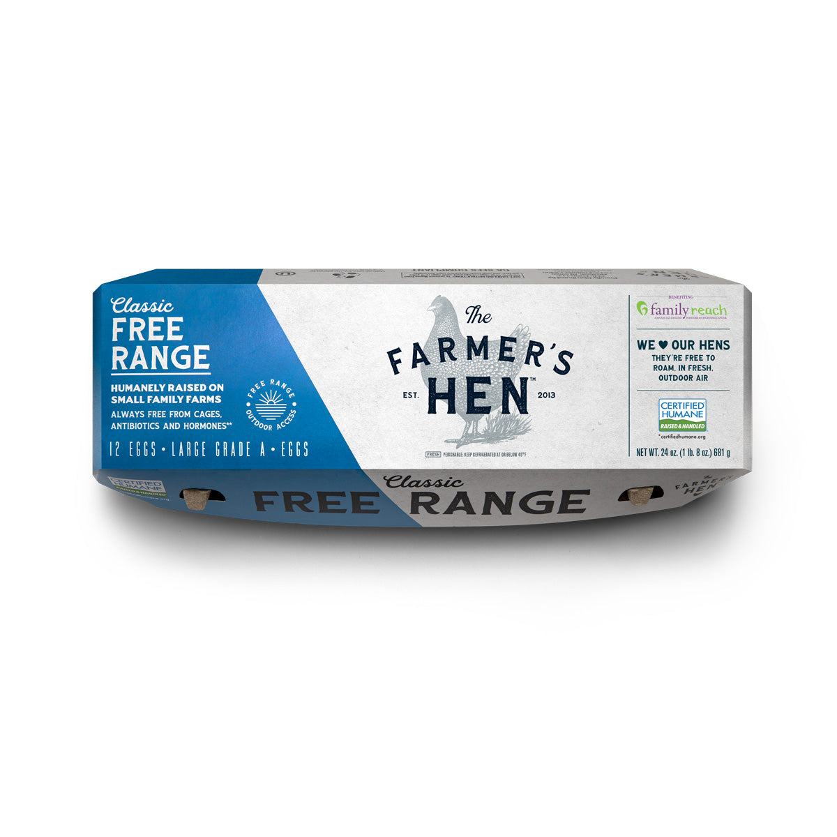 Wholesale The Farmer'S Hen Free Range Brown Egg Dozen Box-15ct Case Bulk