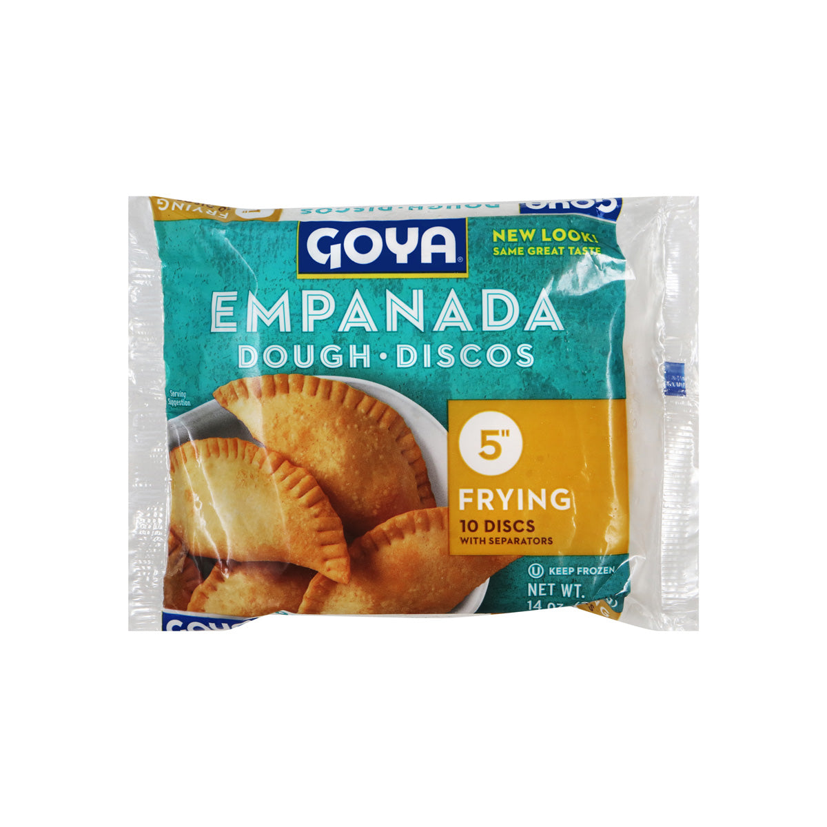 Wholesale Goya Frozen Empanada Dough 14 OZ- Bulk