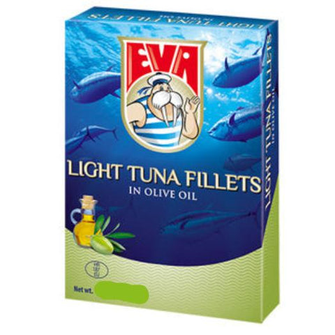 Wholesale Eva Tuna Fillets In Olive Oil 100g- Bulk