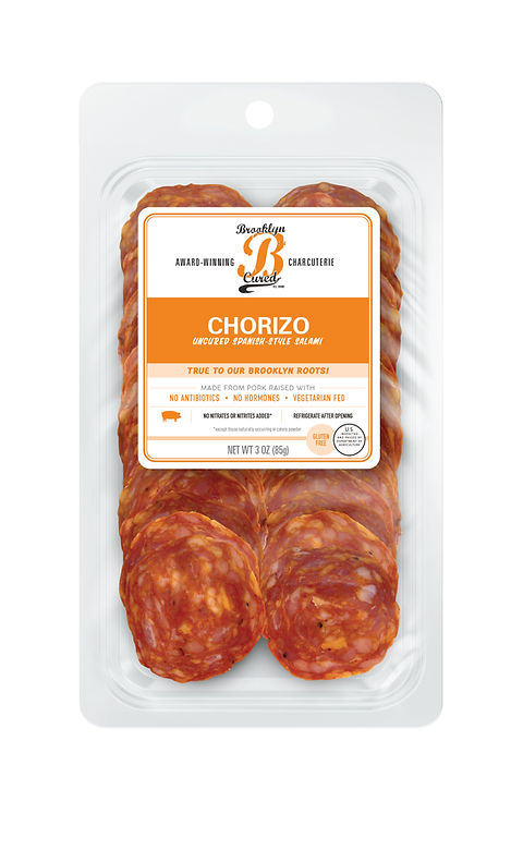 Brooklyn Cured Chorizo presliced 3oz 12ct