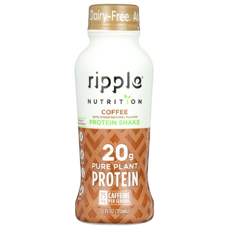 Ripple Brand Beverage Protein Shake Coffee