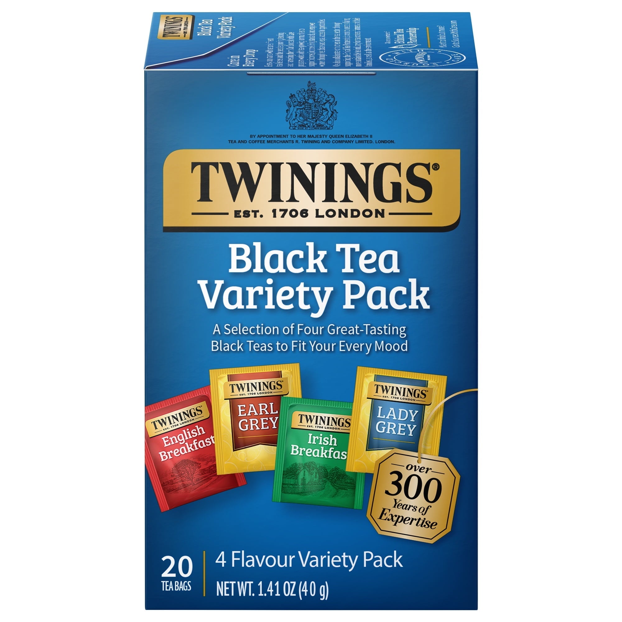 Twinings Variety Pack Black Bagged Tea 1.41 Oz
