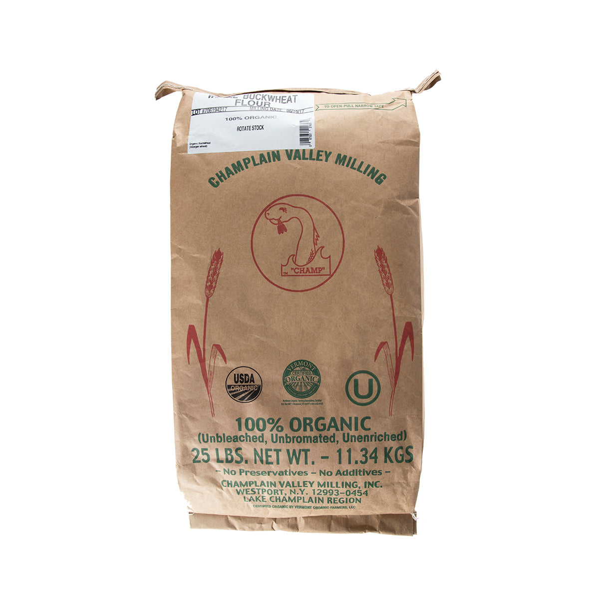 Wholesale Bob'S Red Mill Organic Buckwheat Flour 25 lb Bag- Bulk