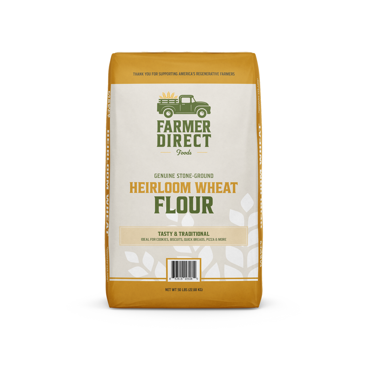 Wholesale Farmer Direct Foods Heirloom Wheat Flour 50 lb- Bulk