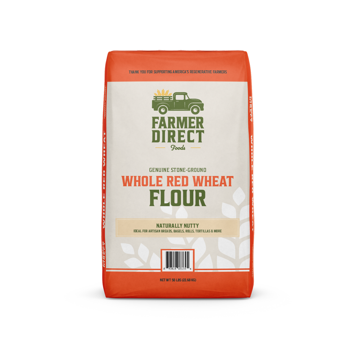 Wholesale Farmer Direct Foods Red Wheat Flour 50 lb-50 LB Bulk