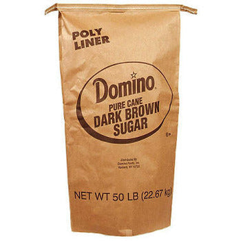 Domino Dark Brown Sugar 50lb