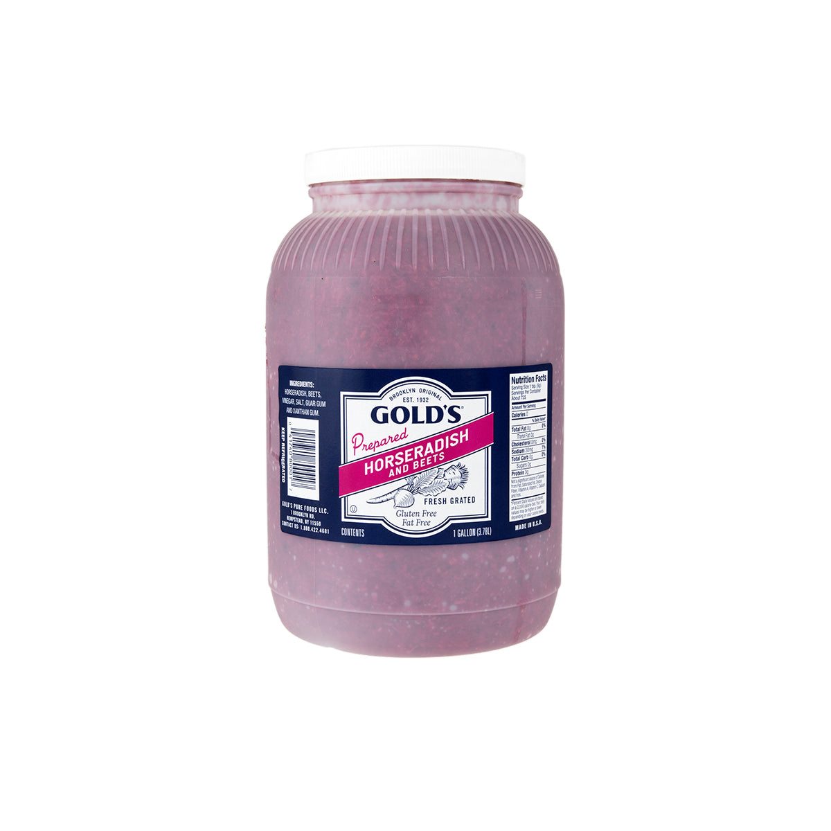 Wholesale Gold'S Beet Red Horseradish Sauce 128oz Bottle-1 GAL Bulk