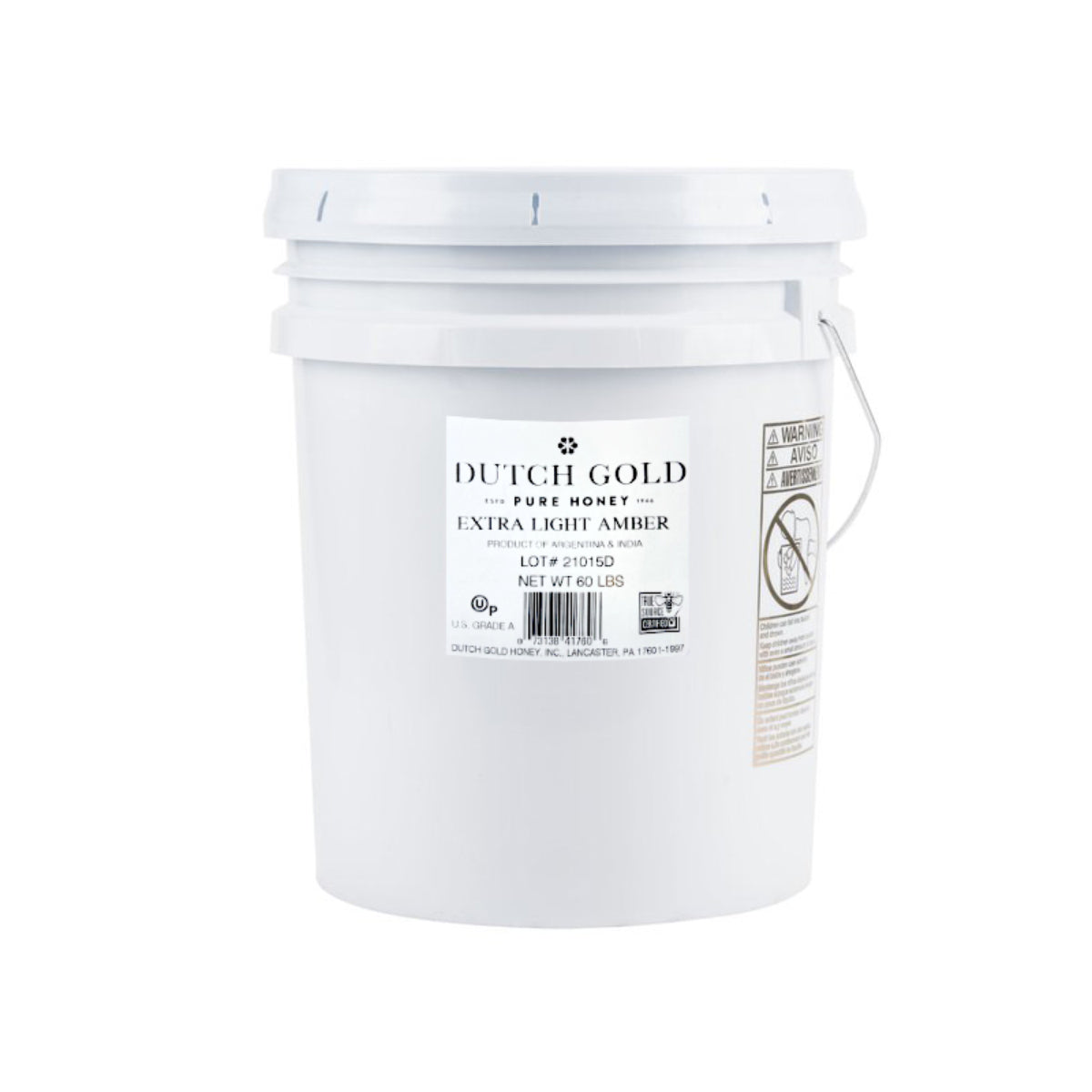 Wholesale Dutch Gold Extra Light Amber Honey- Bulk