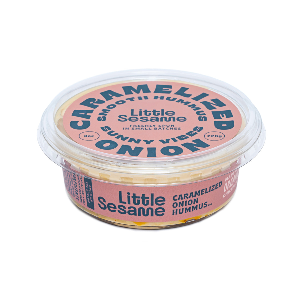 Little Sesame Caramelized Onion Hummus Retail 8 OZ