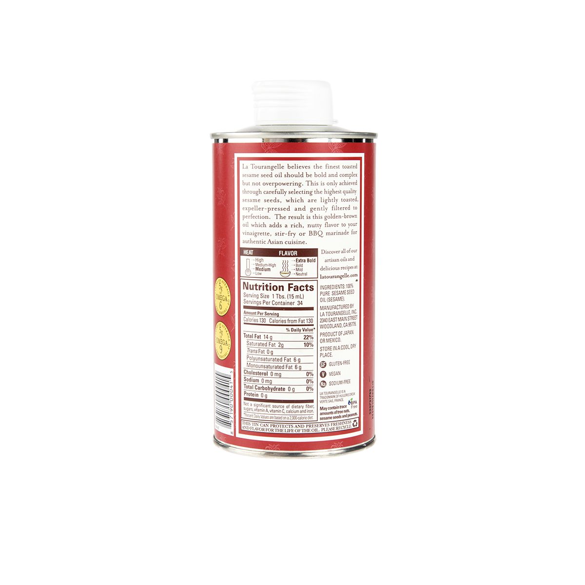 Wholesale La Tourangelle Toasted Sesame Oil- Bulk