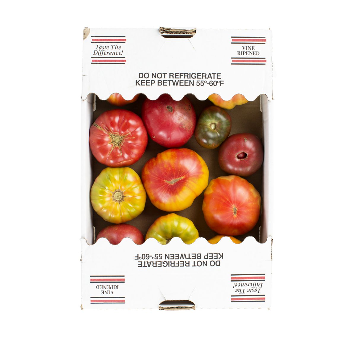 Wholesale BoxNCase Heirloom Tomatoes- Bulk
