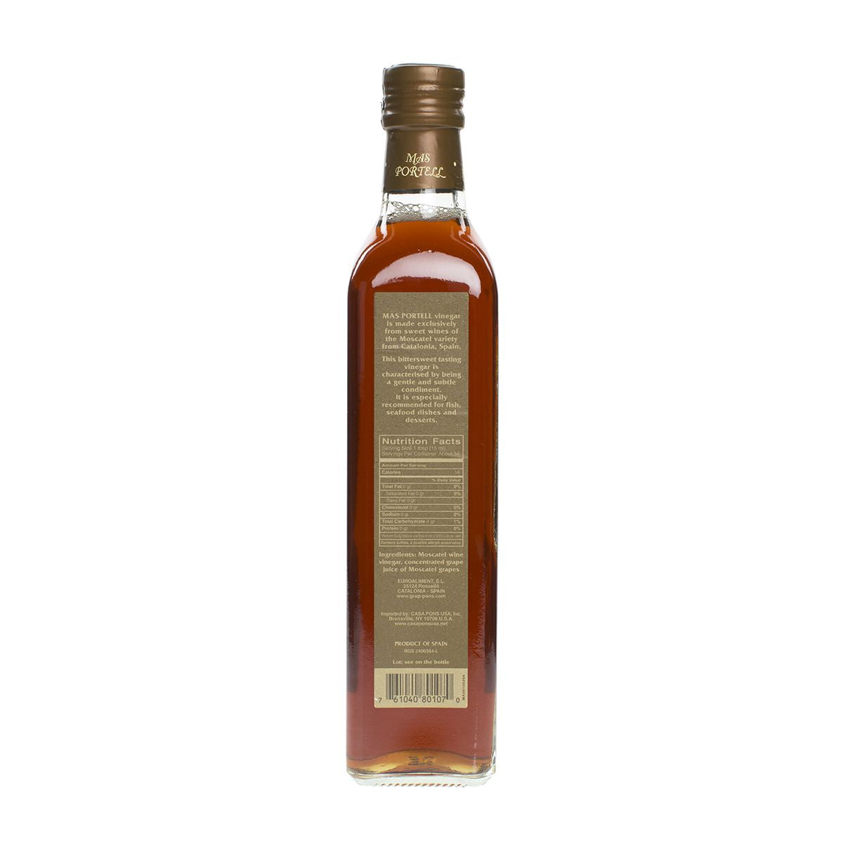 Wholesale Pons Moscatel Vinegar- Bulk