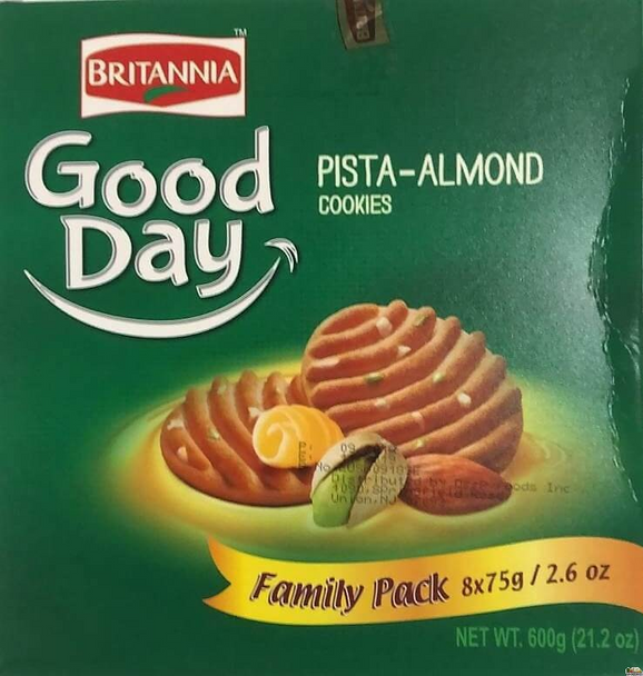 Wholesale Britanni Good Day Pista & Almond Family Pack- Bulk