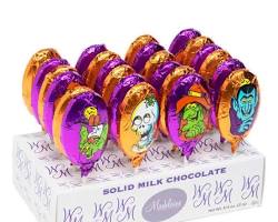 Madelaine Chocolate ¾ Oz. Monster Pops (6 Displayers)