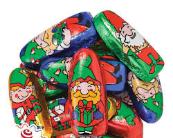 Madelaine Chocolate Mini Santa & Elves (10 Lb.) 17.6 OZ Per Case