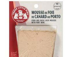 Wholesale Three Little Pigs Mousse de Foie de Canard au Porto (Duck Liver & Pork Mousse with Port Wine) 3 LB- Bulk