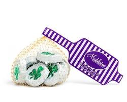 Wholesale 2 Oz. Shamrocks Mesh Bag (3 Tubs)- Bulk