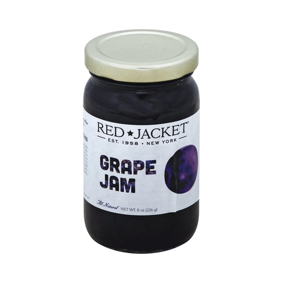 Wholesale Red Jacket Orchards Grape Jam 8 OZ- Bulk