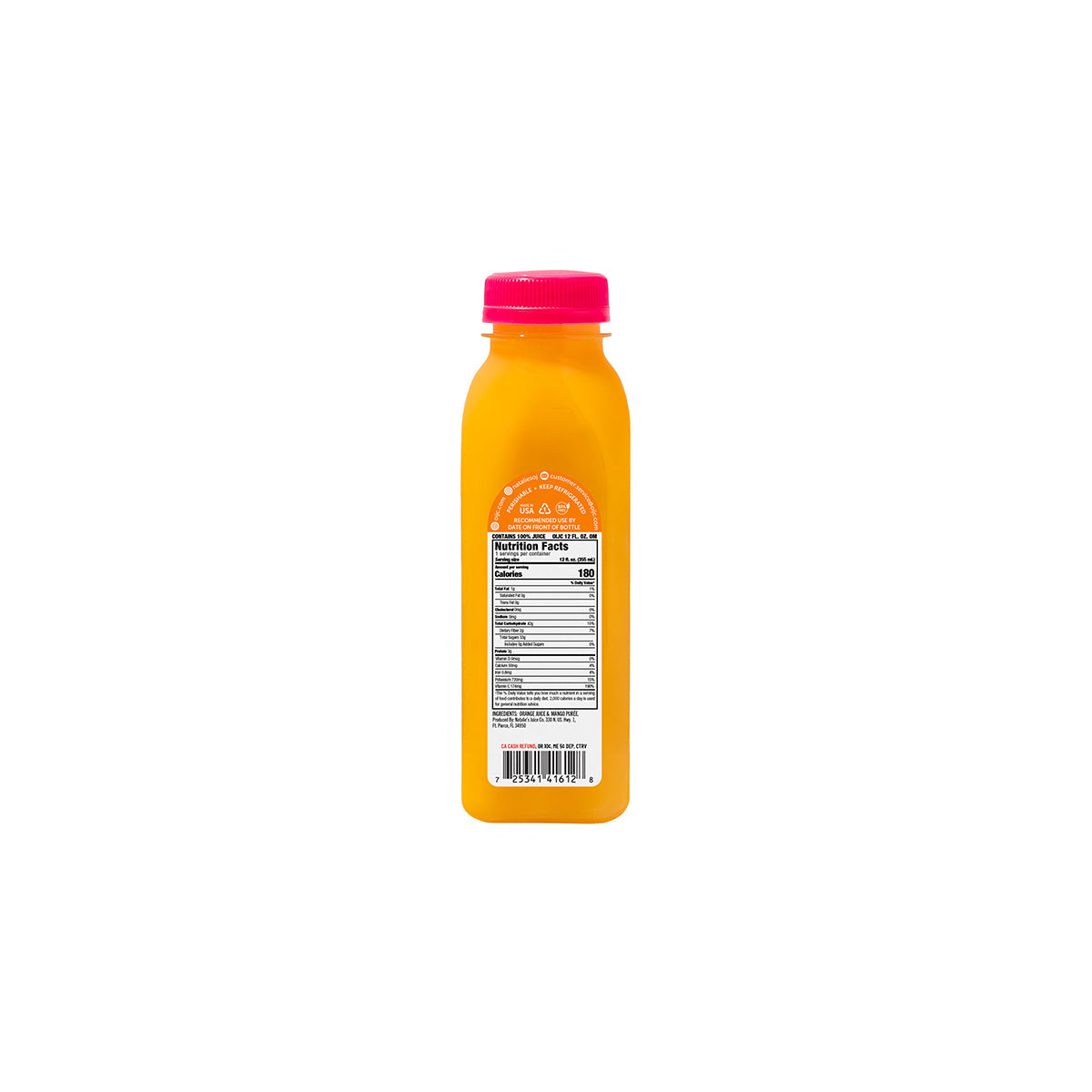 Wholesale Natalie'S Orchid Island Orange Mango Juice 12 OZ- Bulk
