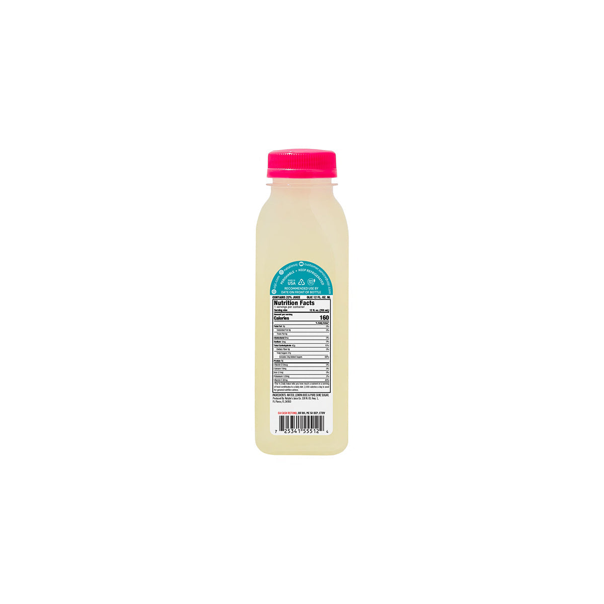 Wholesale Natalie'S Orchid Island Natural Lemonade 12 OZ- Bulk