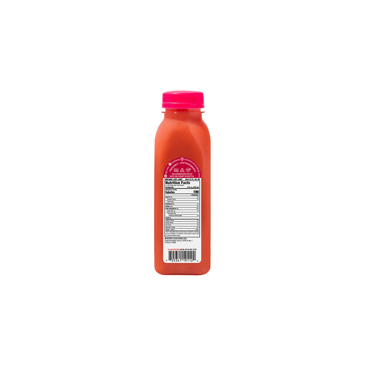Wholesale Natalie'S Orchid Island Blood Orange Juice 12 OZ- Bulk
