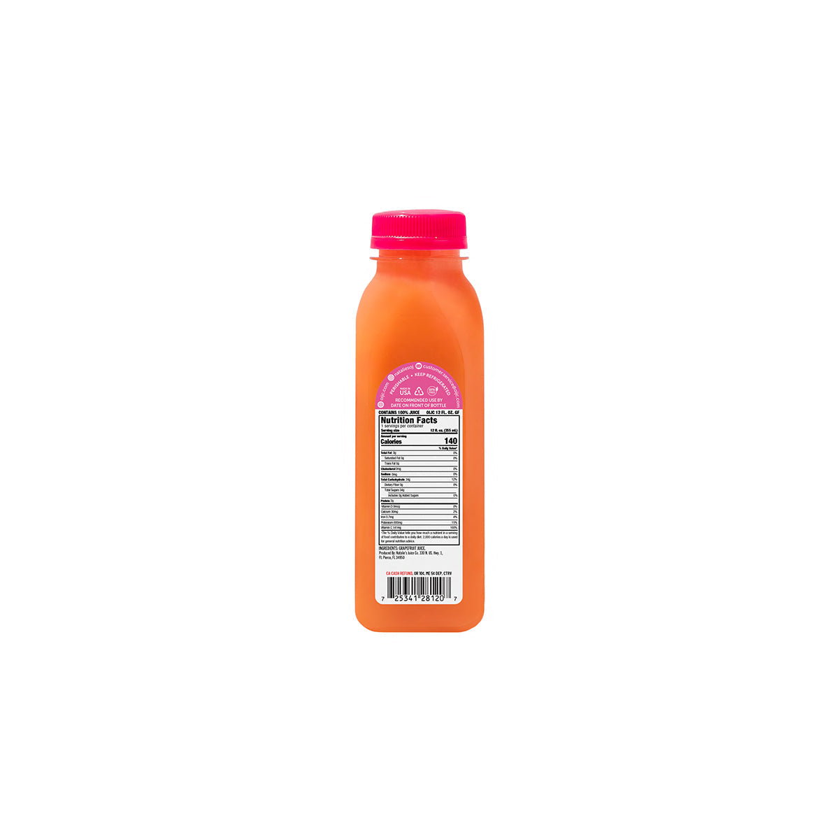 Wholesale Natalie'S Orchid Island Grapefruit Juice 12 OZ- Bulk