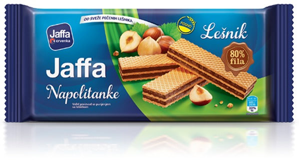 Wholesale Jaffa Hazelnut Wafers 187g- Bulk