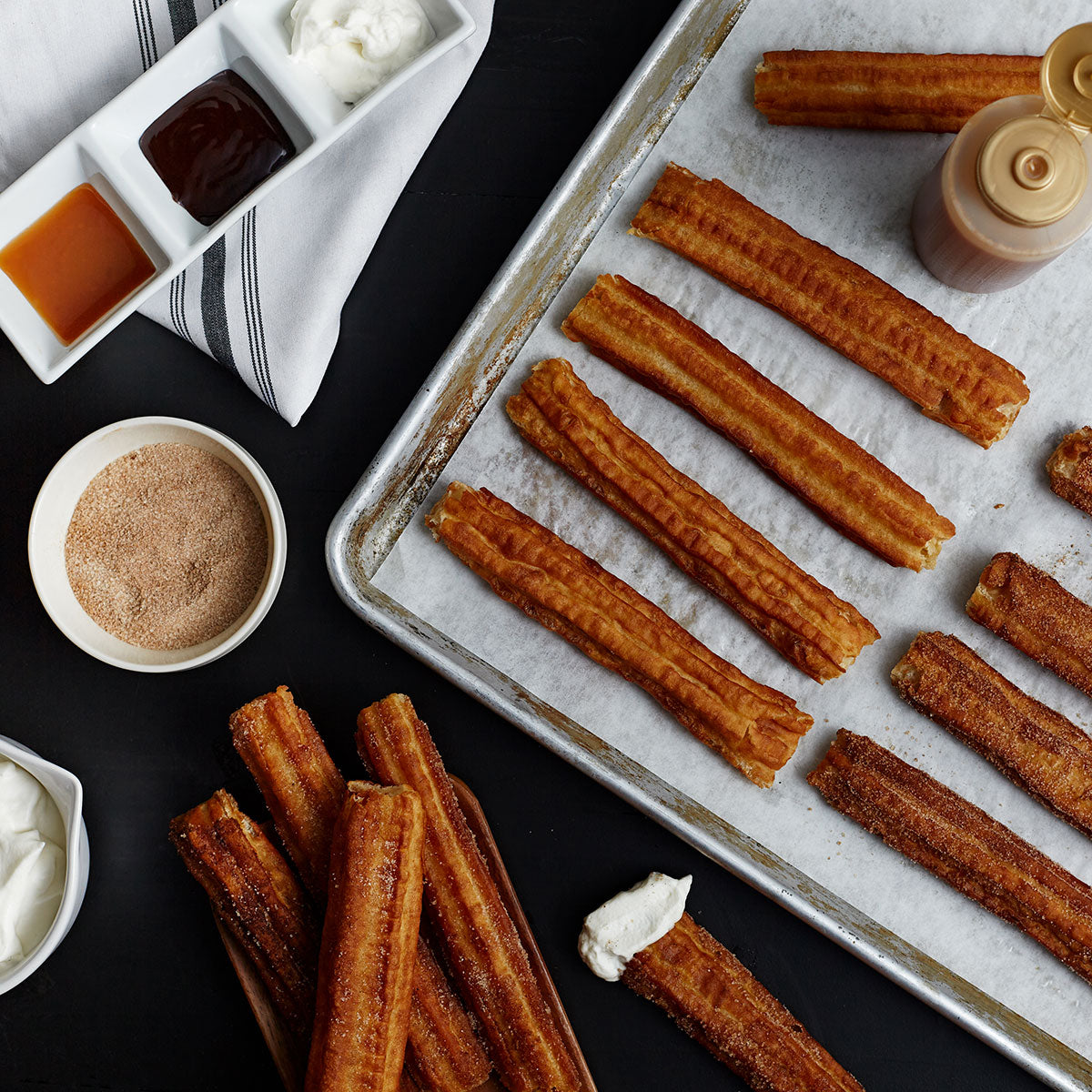 Wholesale Maheso Prefried Extra Large Churros- Bulk