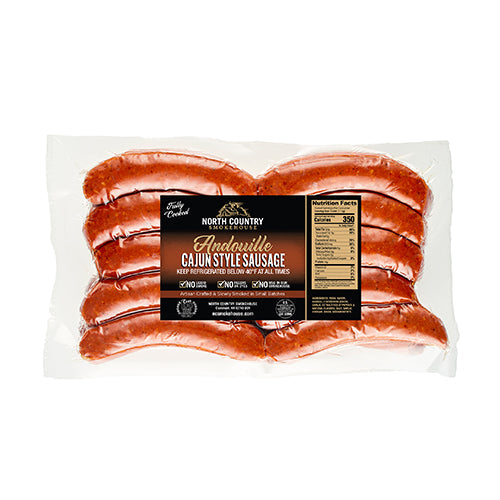 North Country Smokehouse Cooked Andouille Sausage 5lb