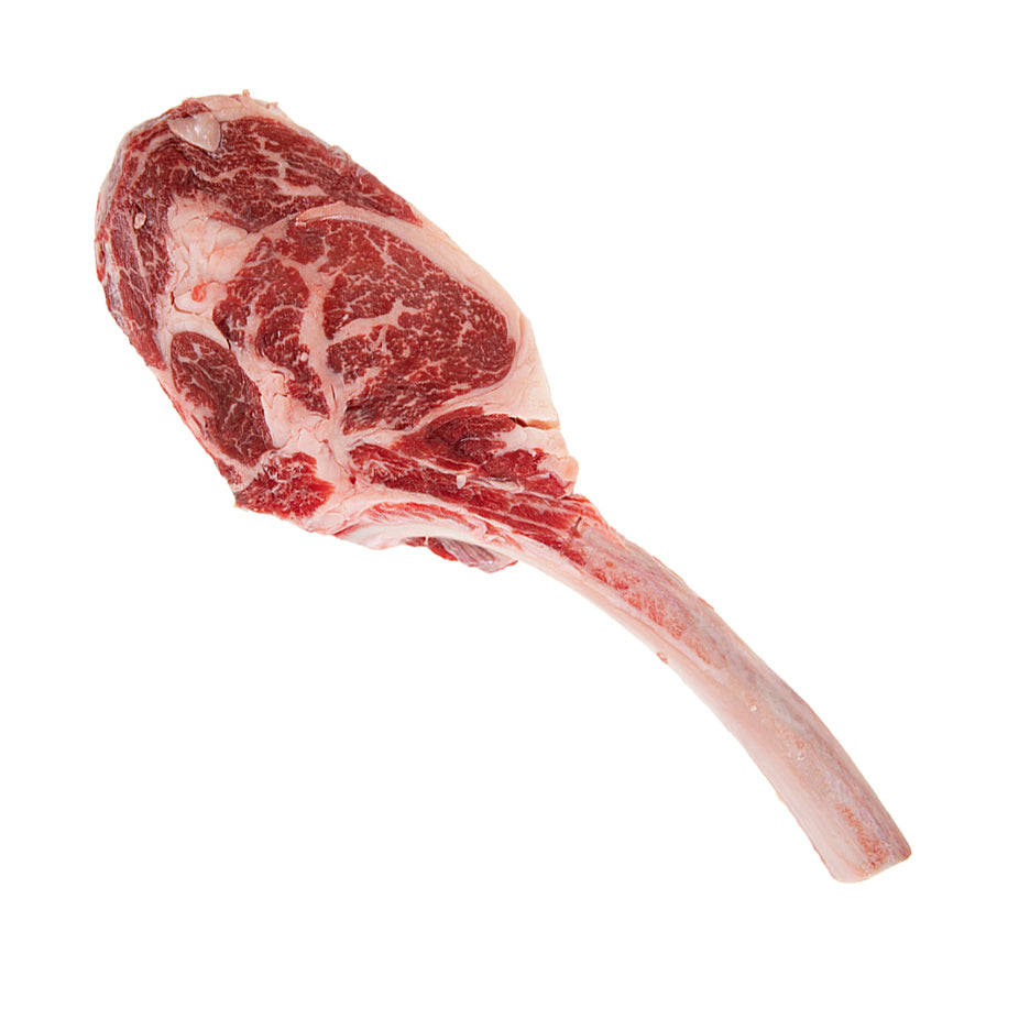 Prime Food Distributor Snake River Wagyu Beef Rib Tomahawk Steaks 28 OZ